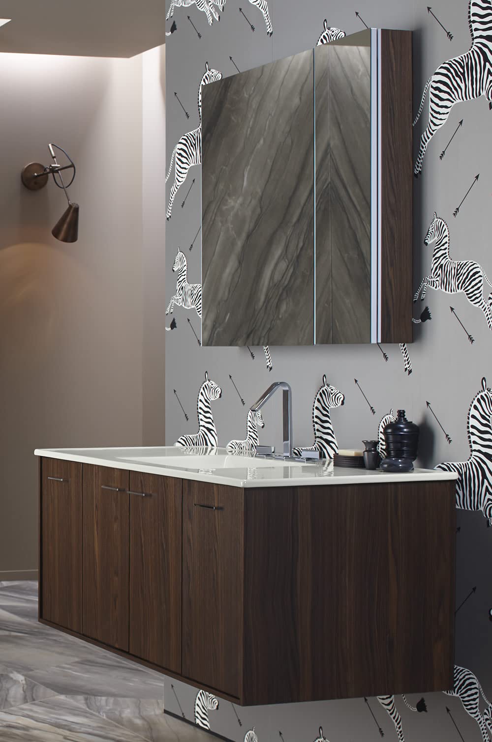 Kohler Verdera® Wood Side Kit for Medicine Cabinet – Premium Bathroom Storage Solution for Modern Homes & Renovations – Perfect for Vanity, Mirror, and Wall-Mounted Cabinets