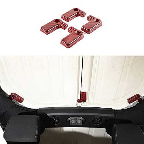 Red Carbon Fiber Grain