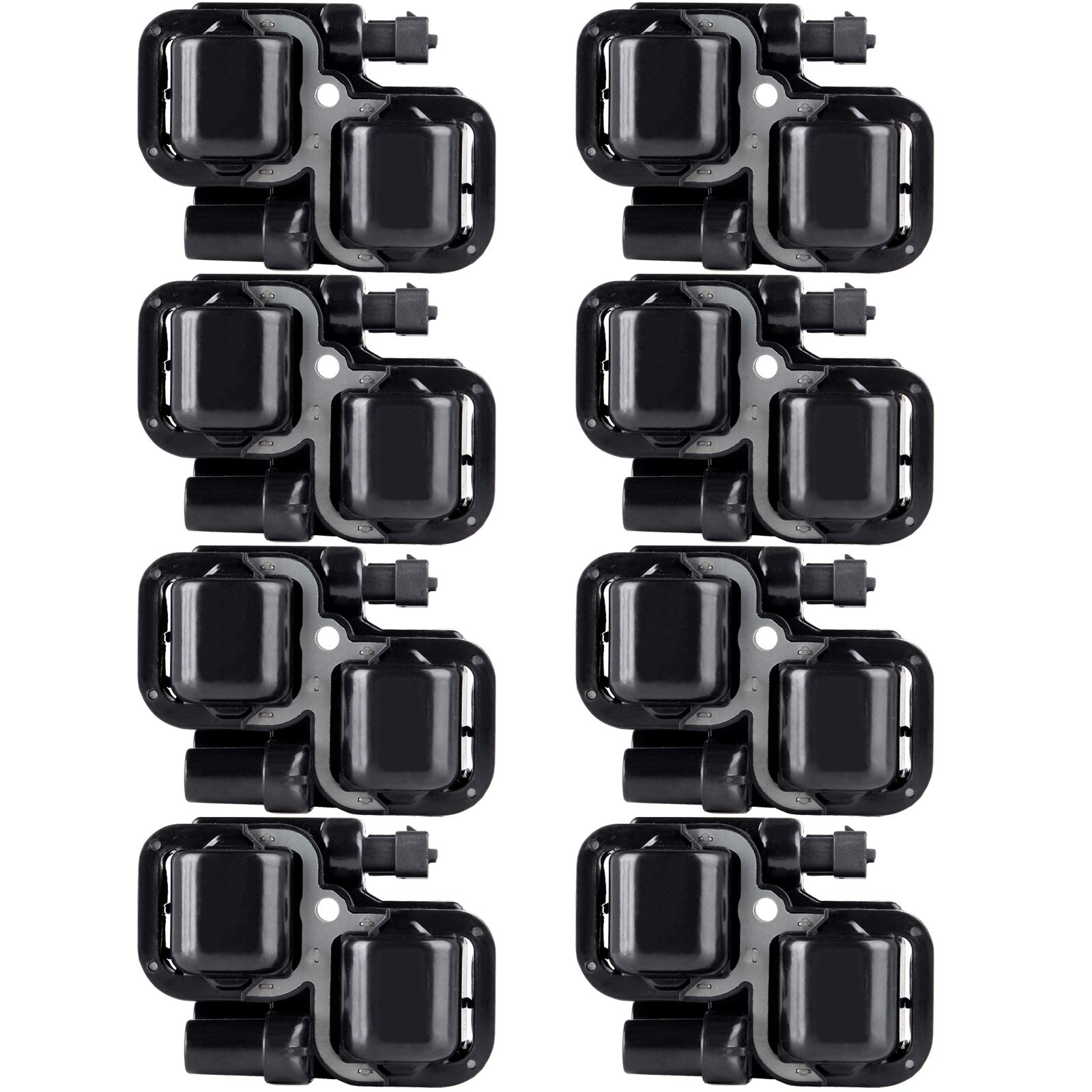 AUTOMUTO 8-Piece Ignition Coil Pack Set - Compatible with 2009-2010 B200 2.0L Engine - Direct Replacement for OEM Part UF359 - Perfect for Engine Tune-Ups & Performance Upgrades