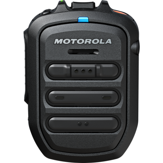 Motorola WM500 Wireless Speaker Microphone (PMMN4127) - Hands-Free Communication for Two-Way Radios, Perfect for Construction, Security & Outdoor Activities