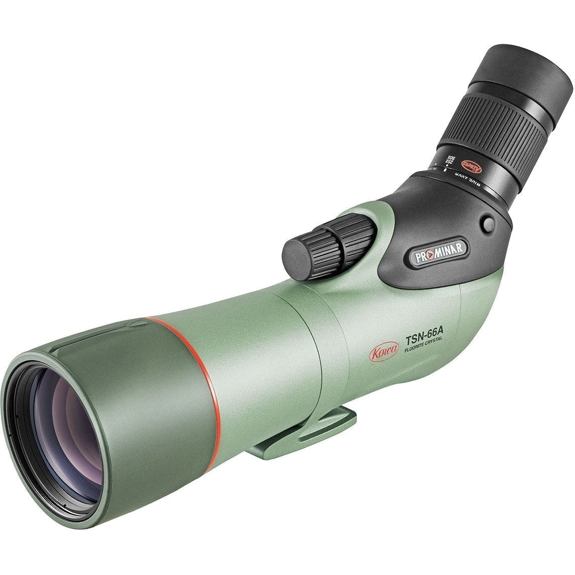 Kowa TSN-66A Prominar 25-60x66 Spotting Scope - Straight or Angled View for Bird Watching, Hunting & Outdoor Observation
