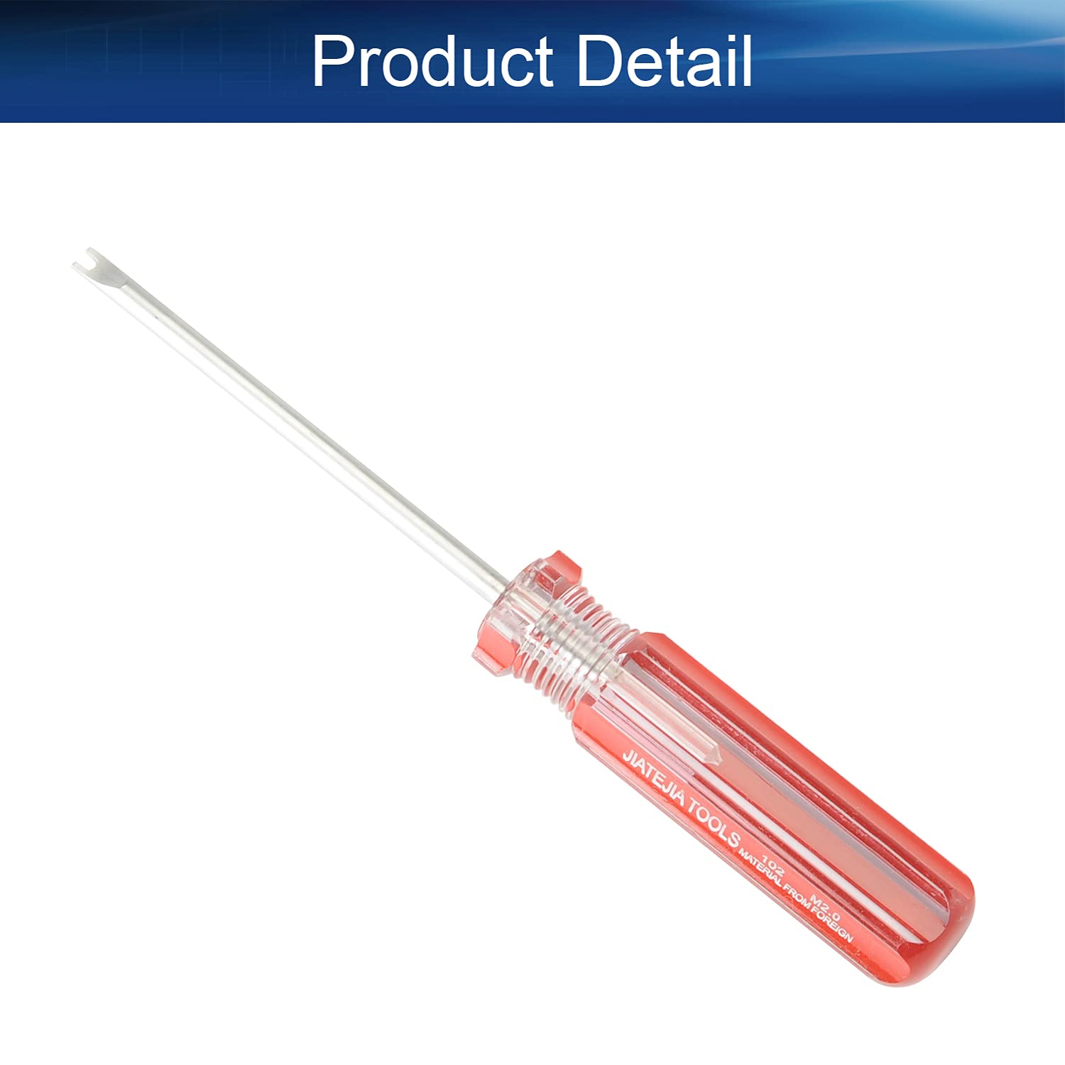 Auniwaig Magnetic Spanner Screwdriver Set - U Tip Precision Screwdriver with Non-Slip Handle (2mm/0.08