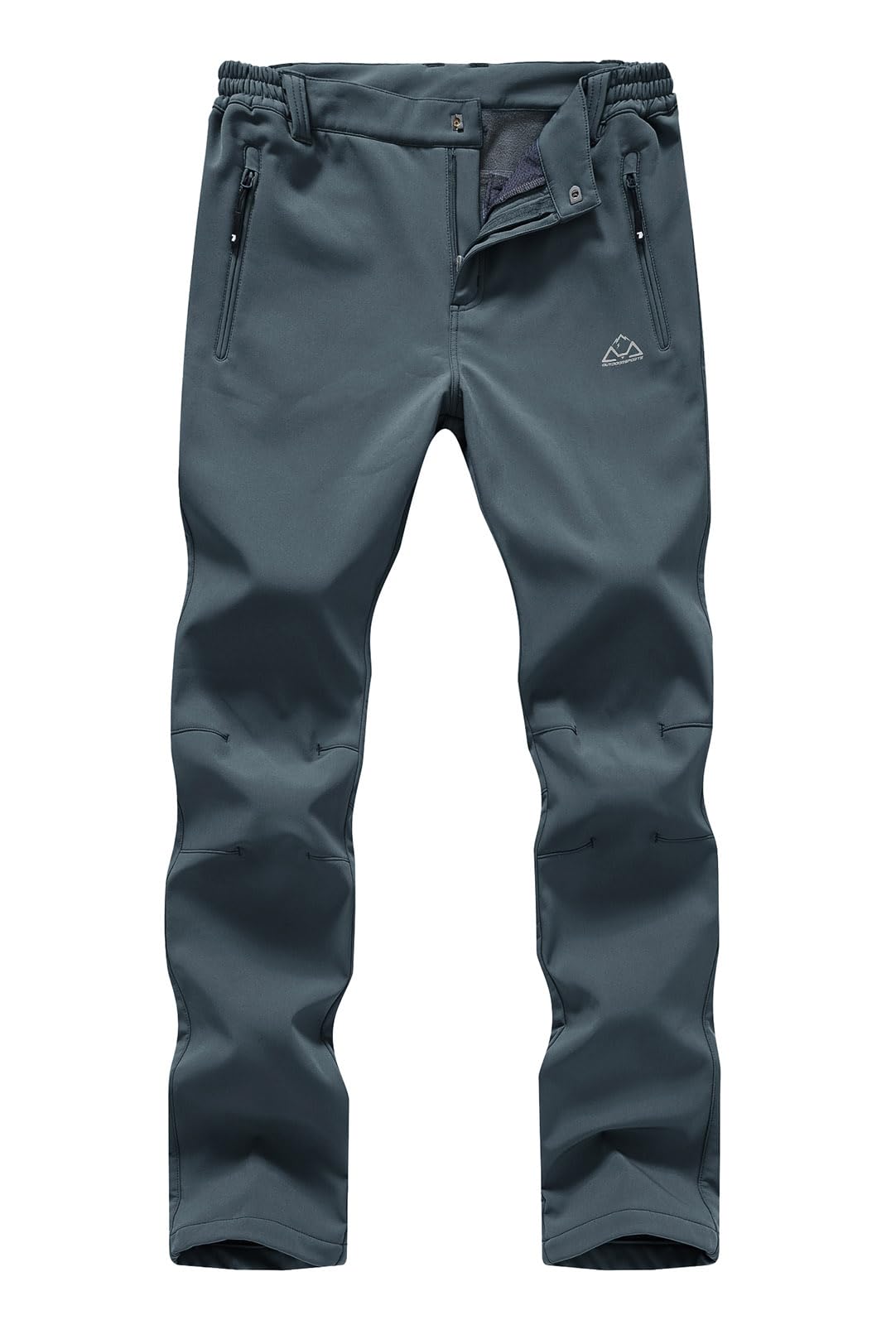 Women's Fleece Lined Waterproof Winter Pants - Insulated Softshell Snow Ski Hiking Pants for Women | Warm Thermal Outdoor Pants for Skiing, Snowboarding & Mountain Climbing