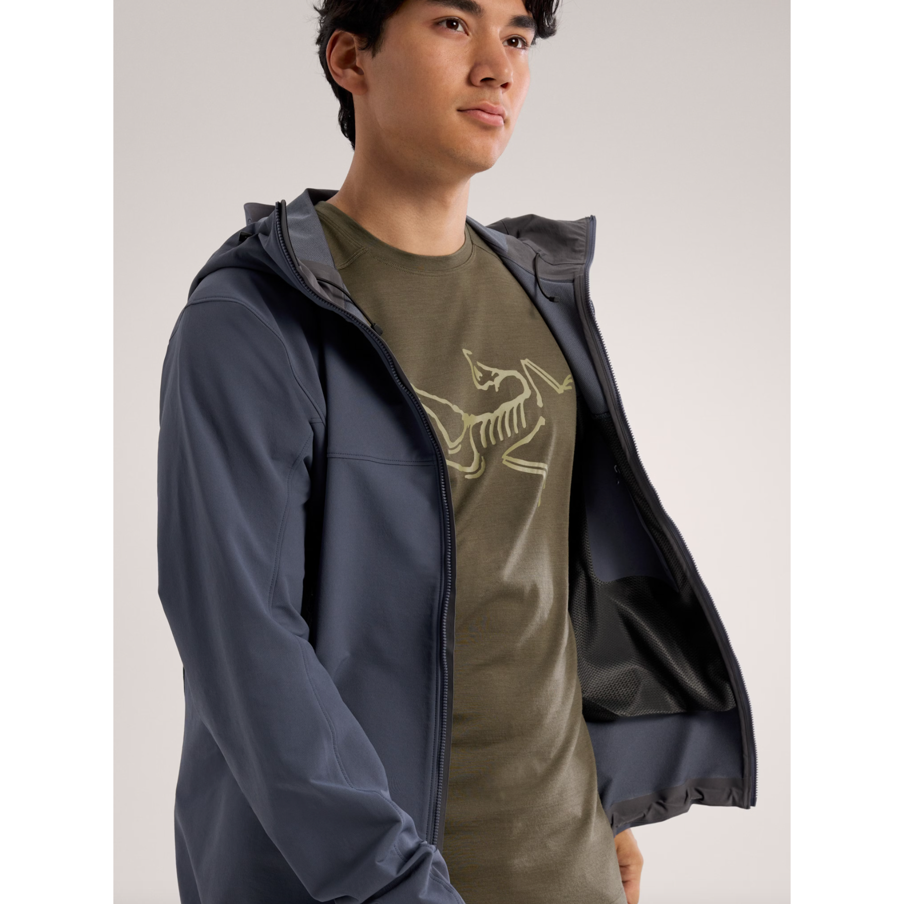 Arc'teryx Men's Gamma Hoody - Lightweight Softshell Jacket for Hiking, Climbing & Outdoor Adventures - Water-Resistant & Breathable Windbreaker