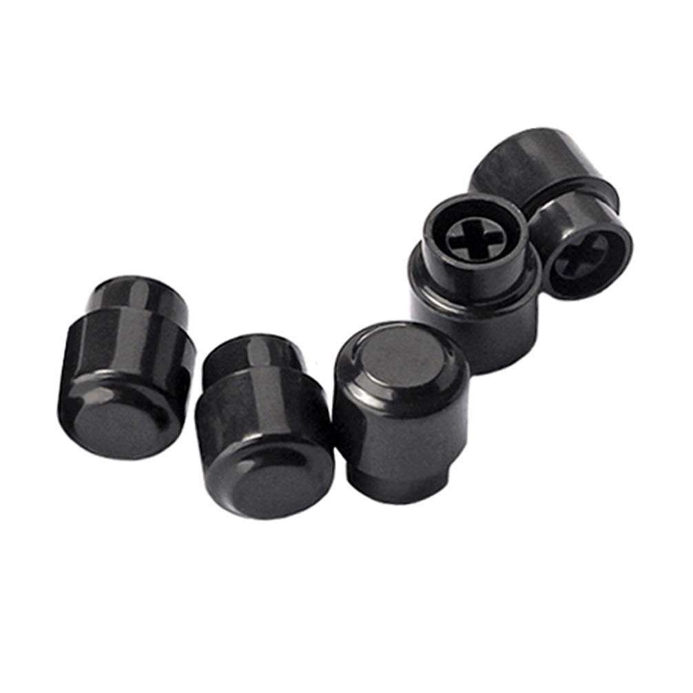 Exceart 5-Piece Black Guitar Switch Tip Caps - Premium Knobs for Electric Guitar Accessories | Perfect for DIY Guitar Repair & Customization