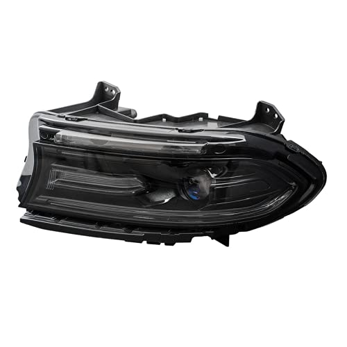 2015 Dodge Charger Driver Side Halogen Headlight Assembly Replacement - Left Hand (LH) Compatible with Dodge Charger Models - Perfect for Night Driving & Road Safety