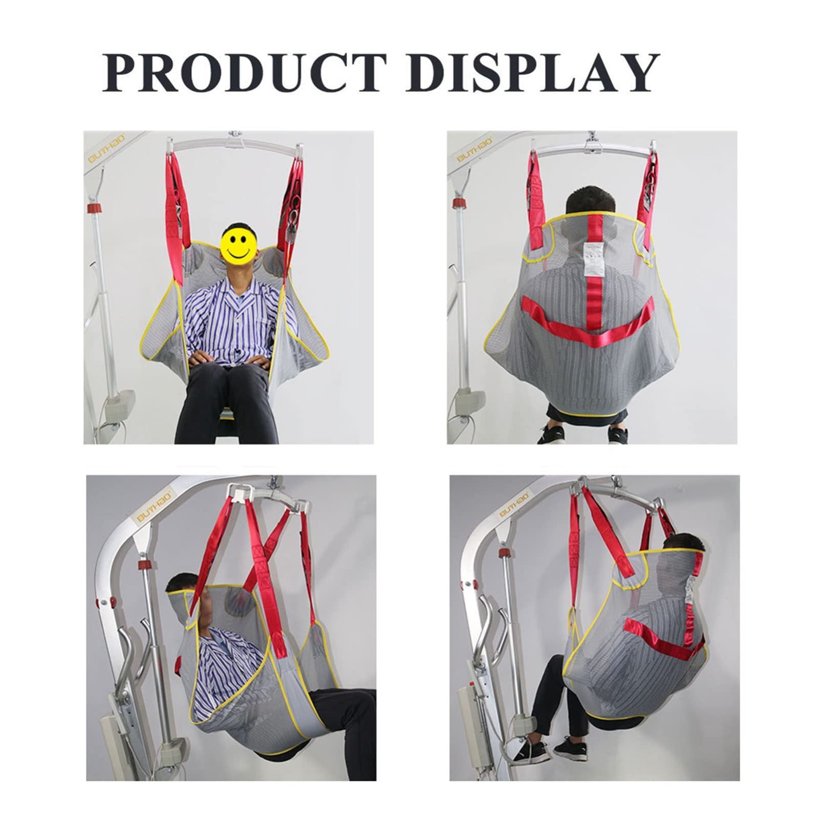 Heavy Duty Patient Lift Sling - 230kg Capacity for Home & Hospital Use