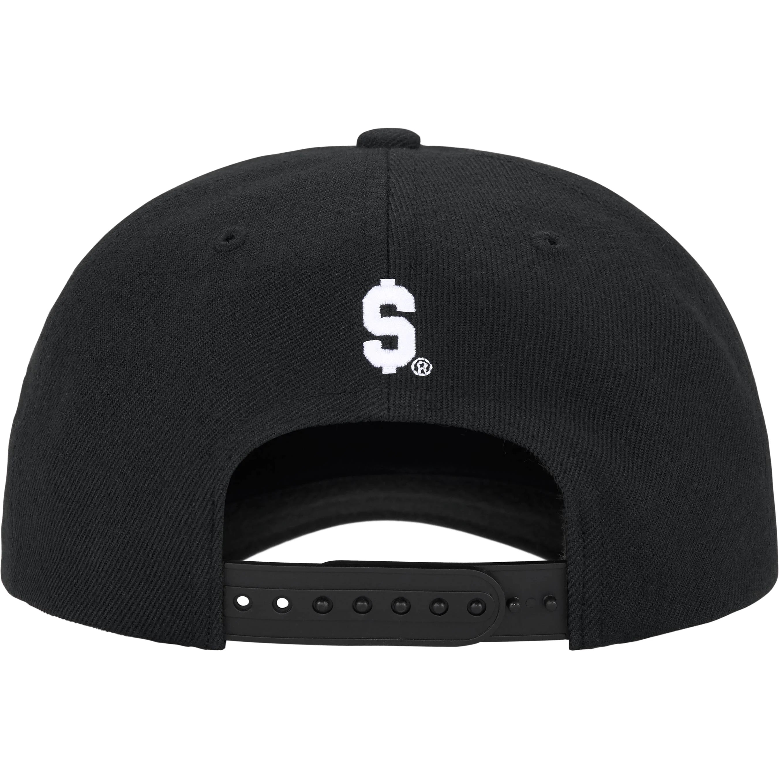 Supreme Felt Arc 6-Panel Baseball Cap - Black Adjustable Snapback Hat for Men & Women | Streetwear Fashion, Urban Style, Casual Wear