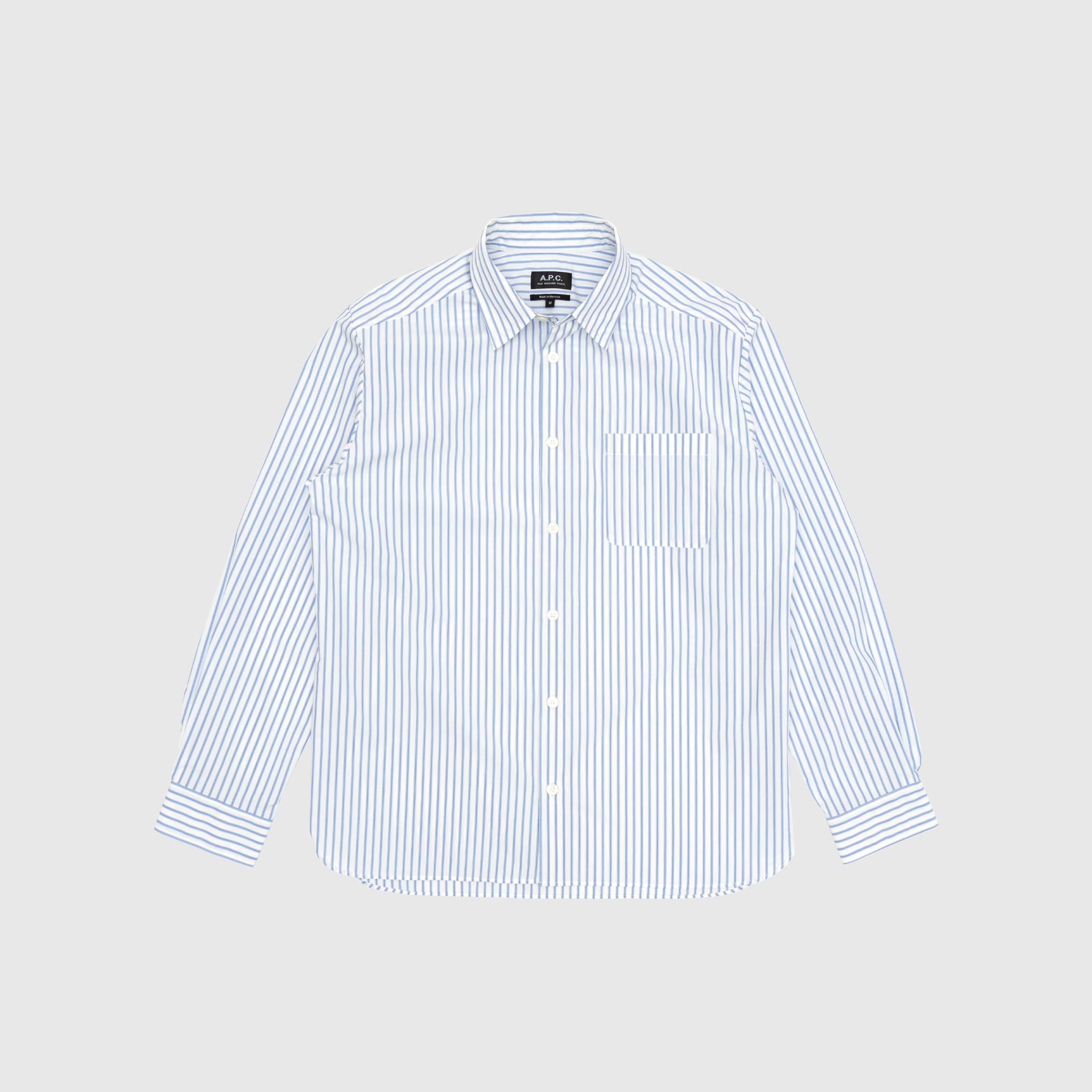 MALO Long Sleeve Button Down Shirt for Men - Classic Casual & Business Wear - Perfect for Office, Dates, and Everyday Outfits