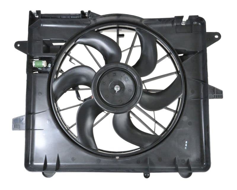 2005-2014 Ford Mustang Radiator Cooling Fan Assembly Replacement - FO3115152 - Perfect for Engine Overheating Prevention & Summer Driving