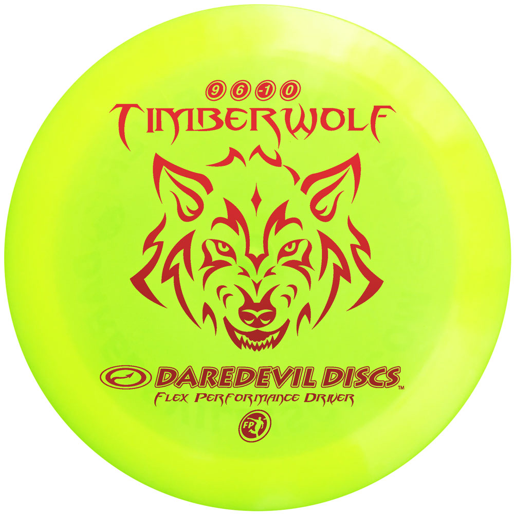 Daredevil Disc Golf Timberwolf (FP) Fairway Driver - Premium Golf Disc for Distance & Accuracy | Perfect for Tournaments & Casual Play