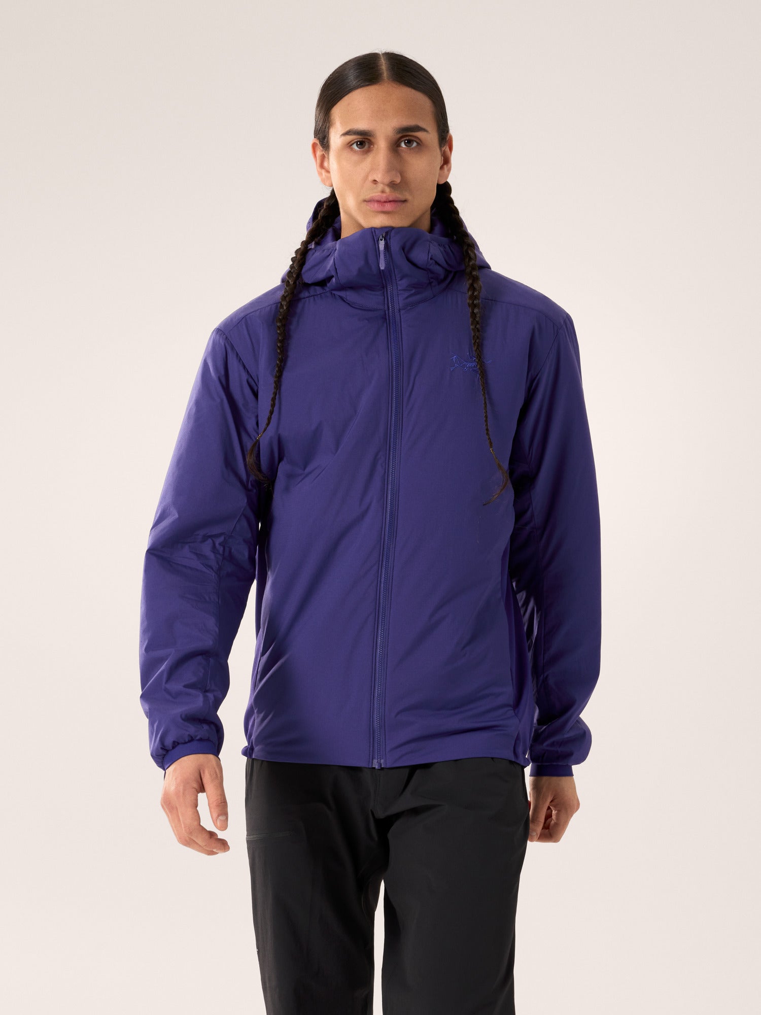 Atom Hoody Men's Lightweight Water-Resistant Hooded Jacket - Perfect for Outdoor Activities, Hiking & Casual Wear