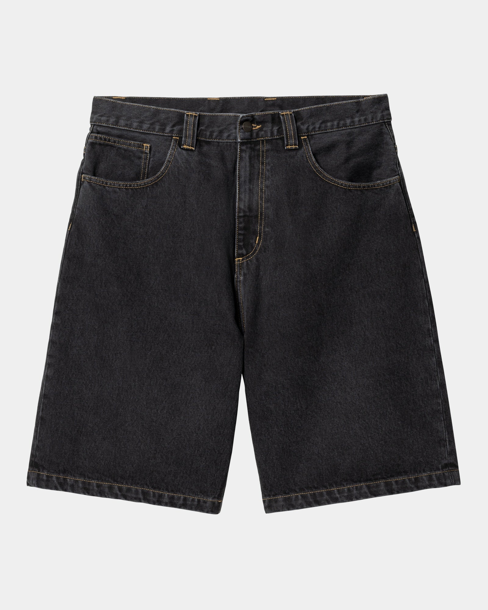 Brandon Short Sleeve T-Shirt for Men | Soft Stone Washed Black Cotton Tee | Casual Wear, Street Style, Everyday Comfort