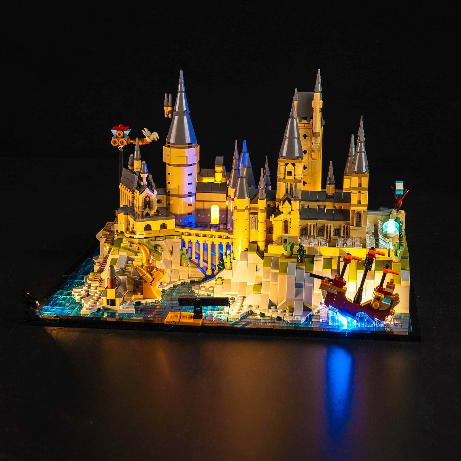 ICuanuty LED Lights Kit for LEGO 76419 Hogwarts Castle - DIY Lighting Set for Harry Potter Building Blocks - Enhance Display for Home Decor, Gift, or Collection