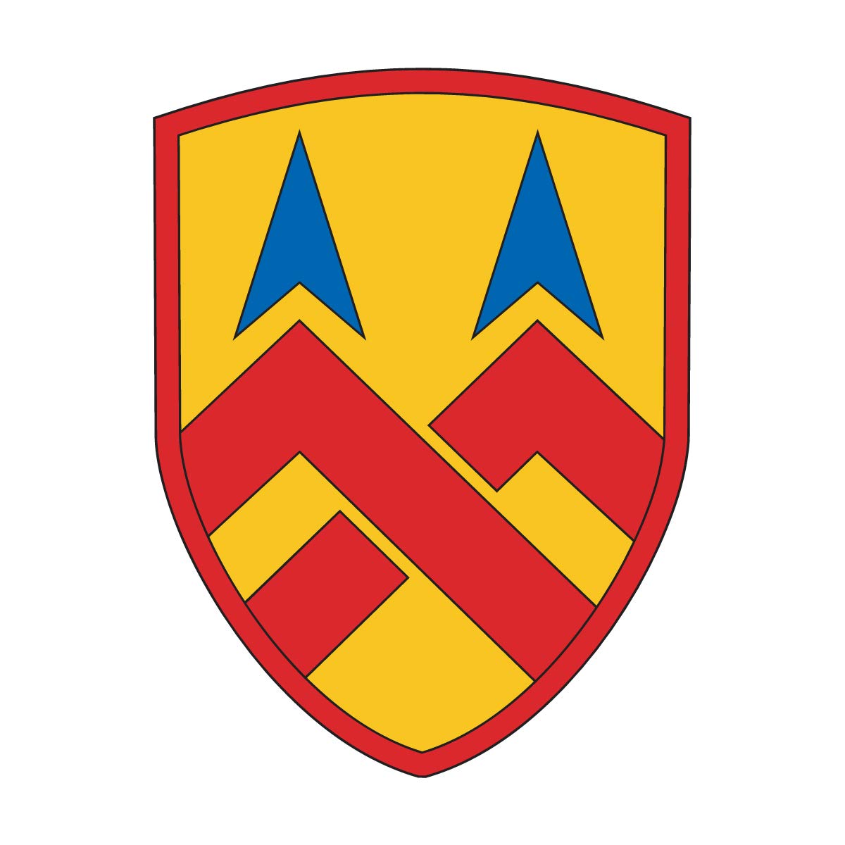 377th Sustainment Command US Army Division 10-Inch Full Color Vinyl Decal - Perfect for Laptop, Water Bottle, Car Window & Military Gift