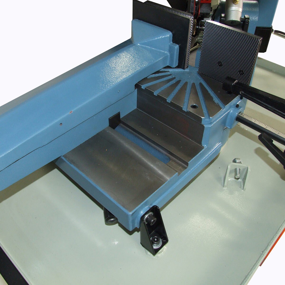Baileigh Industrial BA9 1001432 BS 260M Heavy Duty Gear Driven Band Saw for Metal Cutting - Perfect for Metal Fabrication, Woodworking, and Industrial Workshops