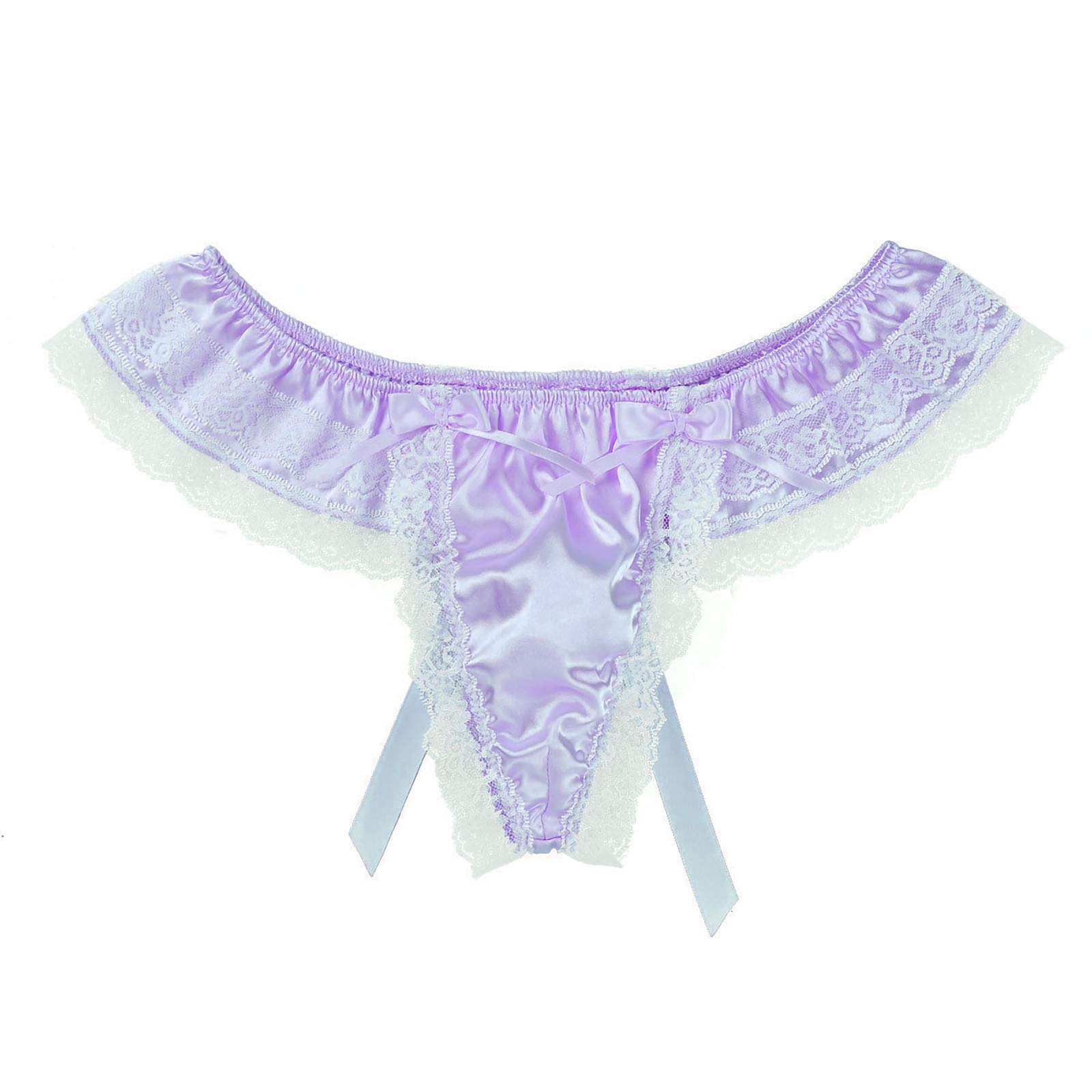 Sexy Lace Thong Underwear for Women - Comfortable G-String Panties with Open Back Design - Perfect for Lingerie Sets, Sensual Moments & Special Occasions