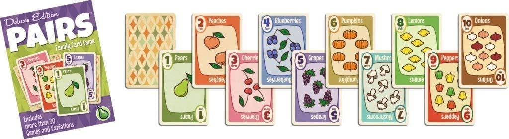 Pairs Deluxe Edition Card Game by Cheapass Games - Fun & Strategic Family Game for Parties, Travel & Game Nights