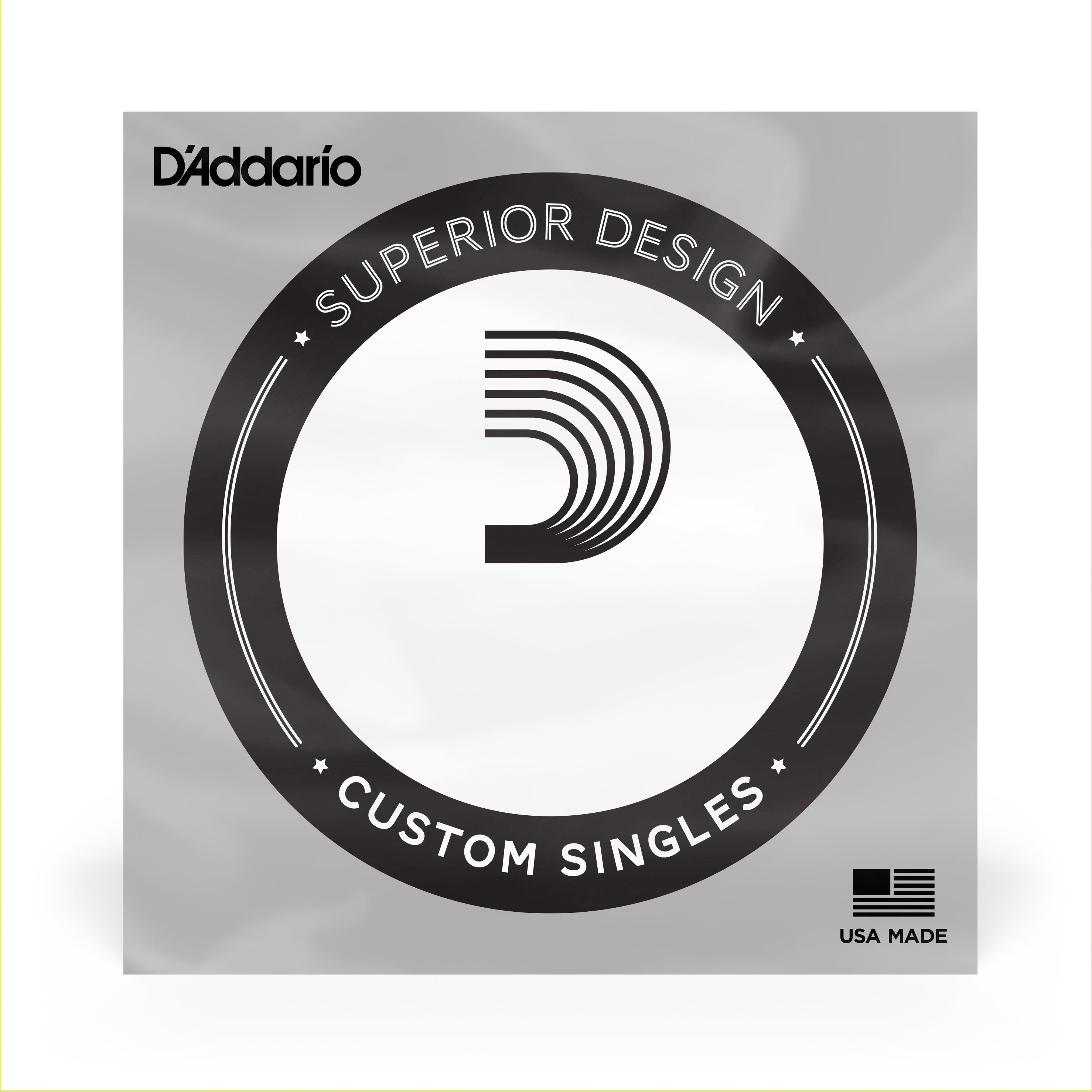 D'Addario FT028 Semi Flat Phosphor Bronze Acoustic Guitar String - .028 Gauge Single String for Folk & Fingerstyle Playing