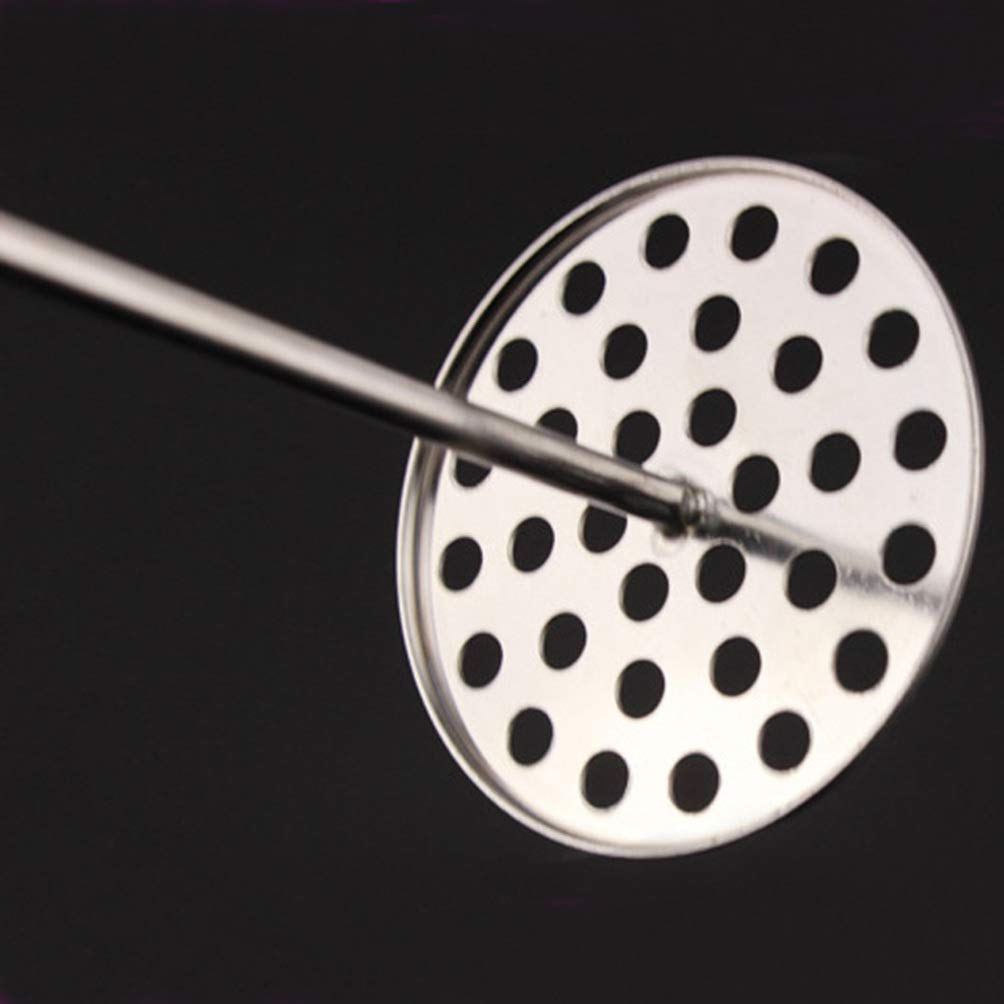 Premium Stainless Steel Potato Ricer & Masher - Heavy Duty Manual Press for Potatoes, Beans, Fruits & Vegetables | Perfect for Making Mashed Potatoes, Baby Food & Purees | Kitchen Gadget & Food Prep Tool
