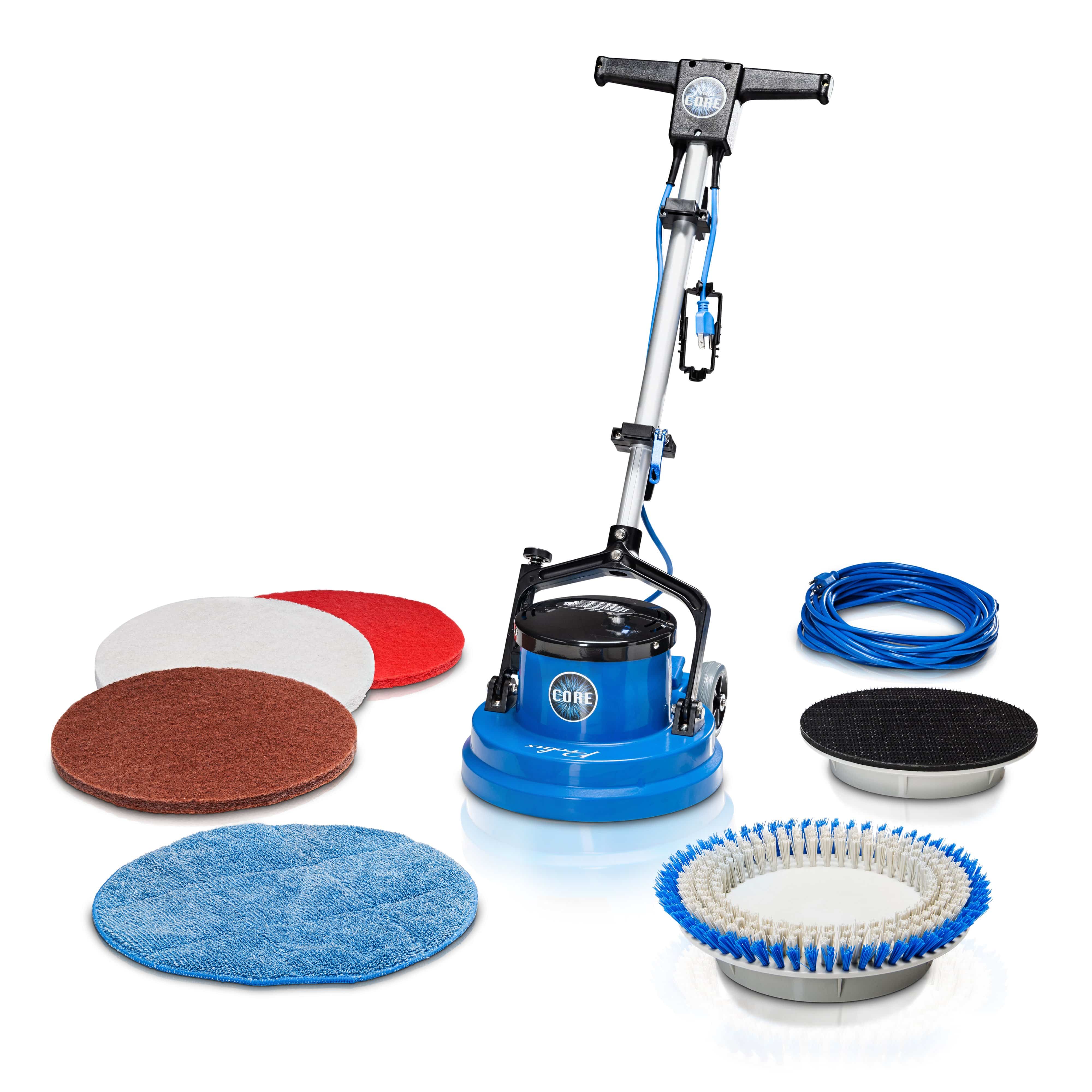 **Prolux Core 15 Heavy Duty Commercial Floor Buffer & Polisher – Single Pad Scrubber Machine (Loaded Version) – Ideal for Warehouses, Gyms & Large Spaces**