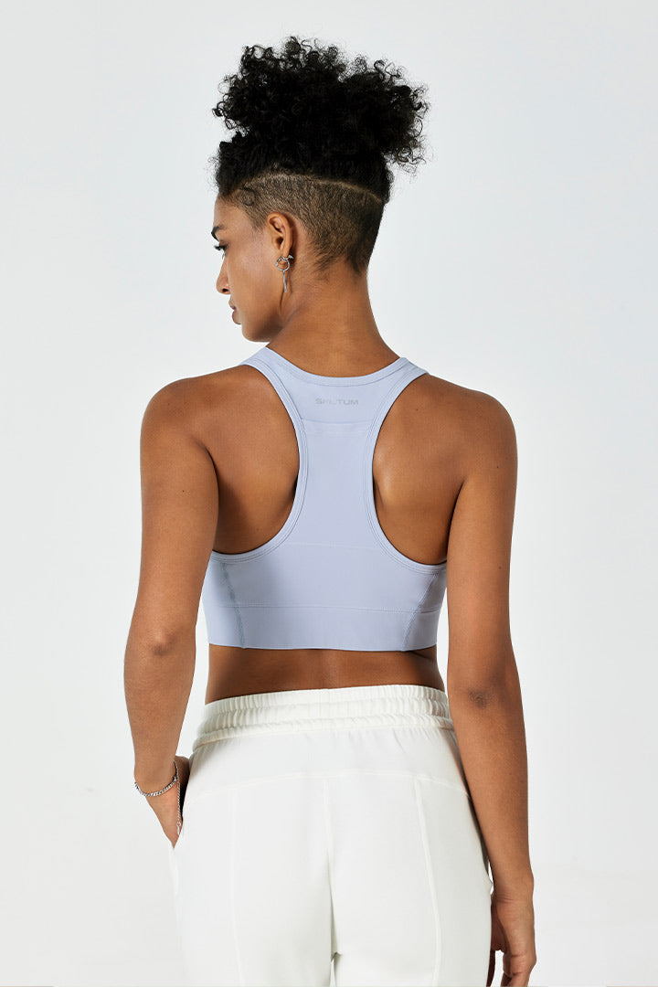 Hitense™ High Support Racerback Sports Bra for Women - Moisture Wicking & Breathable Workout Top for Running, Yoga, Gym & Fitness
