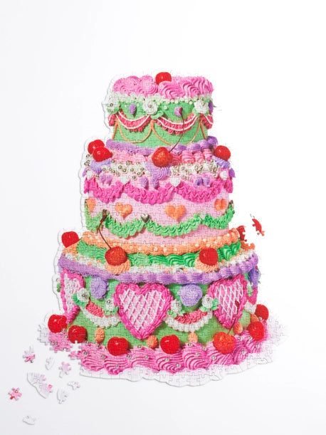 750 Piece Cake Puzzle by Pieceworks Puzzles - Fun & Challenging Jigsaw Puzzle for Adults, Family Game Night, and Relaxation