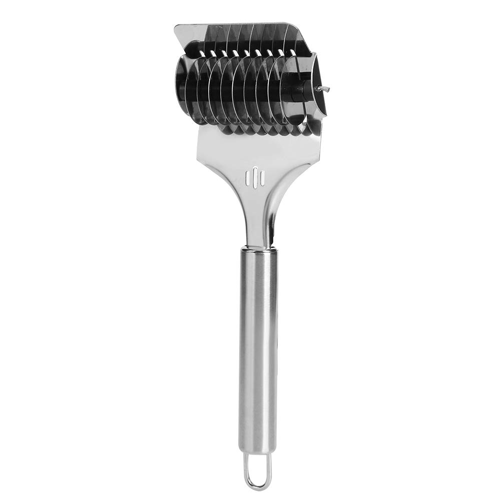 Premium Noodle Cutter - Ergonomic Handle, Sharp Stainless Steel Blade, Easy-to-Use Pasta & Dough Roller for Homemade Noodles, Dumplings & Lasagna - Perfect for Italian, Asian & Home Cooking