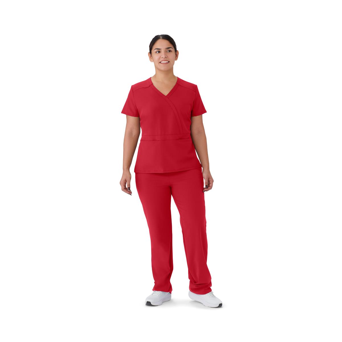 Brooklyn AVE Women's Scrub Tops - Comfortable & Stylish Medical Uniform for Nurses & Healthcare Professionals - Perfect for Hospitals, Clinics & Long Shifts