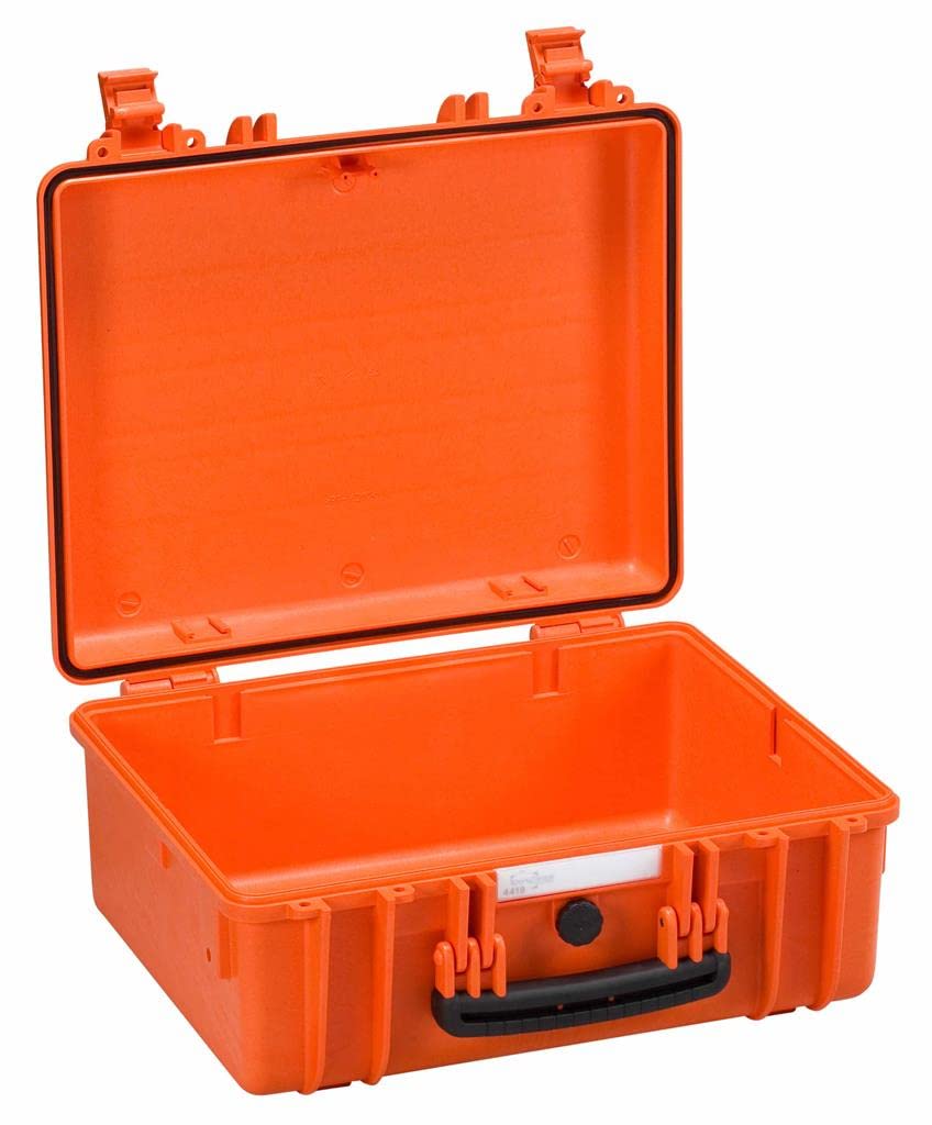 Waterproof Explorer Cases - Durable Multi-Purpose Storage Container for Camping, Hiking & Outdoor Adventures (Orange, One Size)