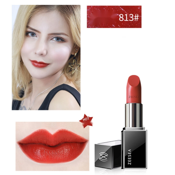 ZEESEA Hydrating Matte Lipstick - Long Lasting Moisturizing Black Tube Lipstick for Women, Perfect for Daily Wear, Parties, and Special Occasions