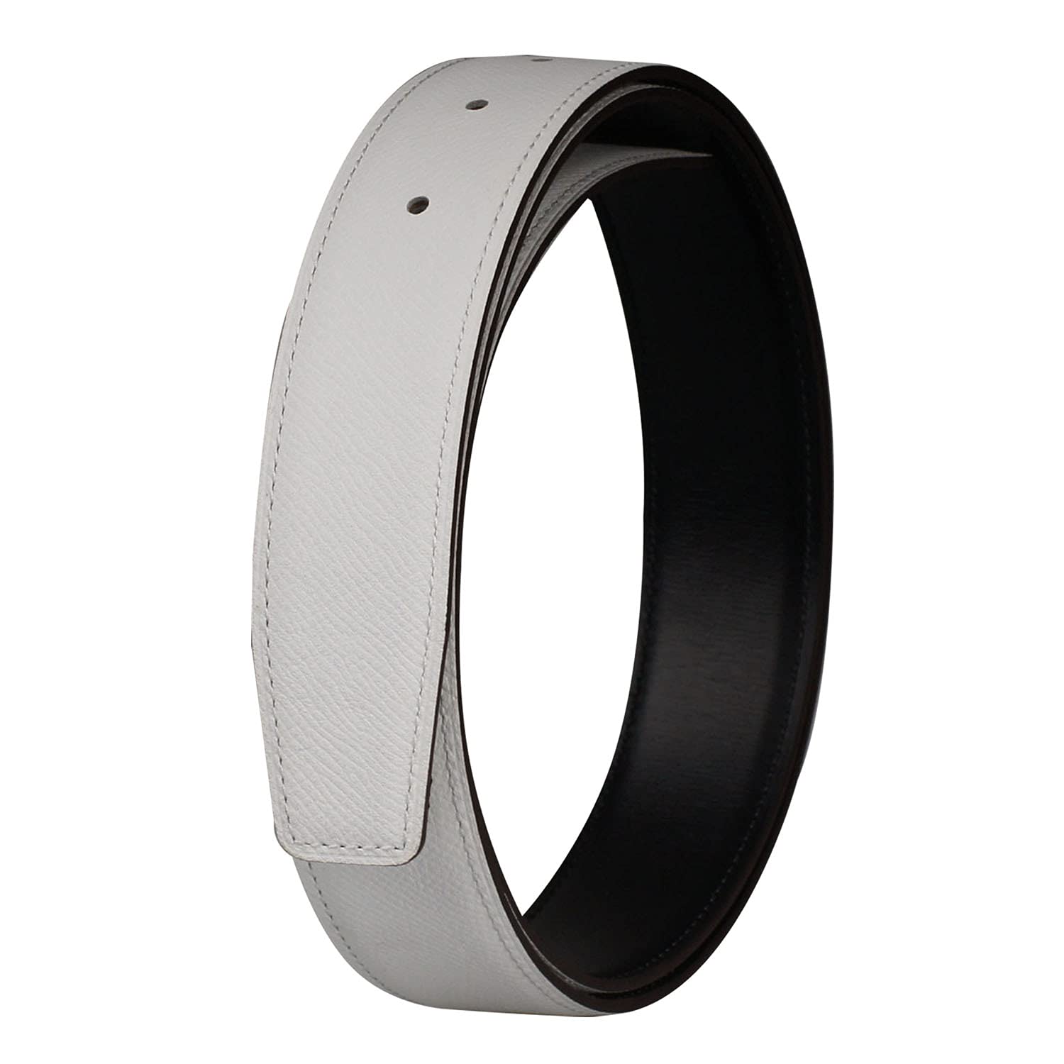 Premium Full Grain Cow Leather Belt Strap - 32mm Wide, No Buckle, Durable Replacement for Men & Women | Perfect for Casual, Office & Formal Wear