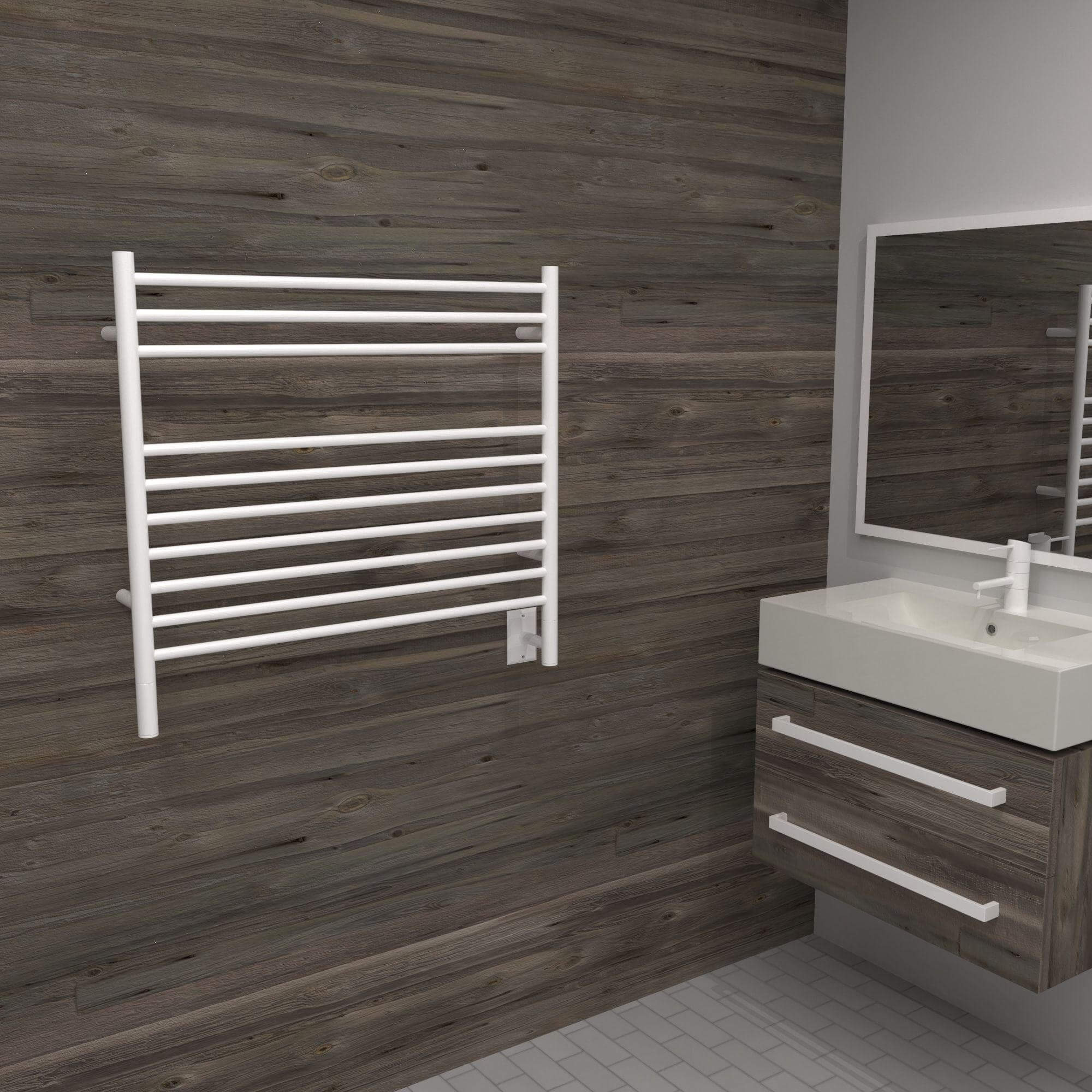 Amba Jeeves K Straight Hardwired Towel Warmer - 29.5