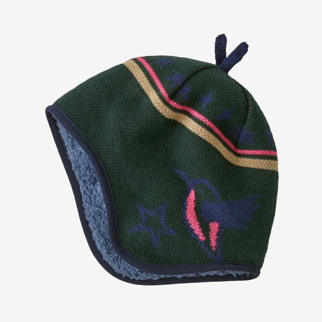 Reversible Baby Beanie Hat - Soft & Warm Knit Winter Cap for Infants & Toddlers - Perfect for Outdoor Play, Stroller Walks & Cold Weather Protection