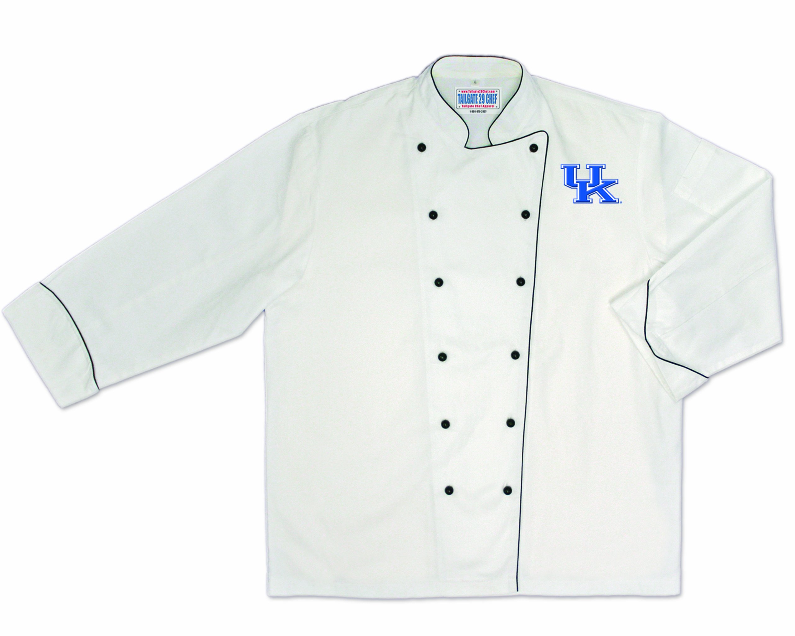 Premium NCAA Chef Coat - Professional Cooking Uniform for Culinary Students & Chefs - Perfect for Restaurants, Culinary Schools & Cooking Competitions