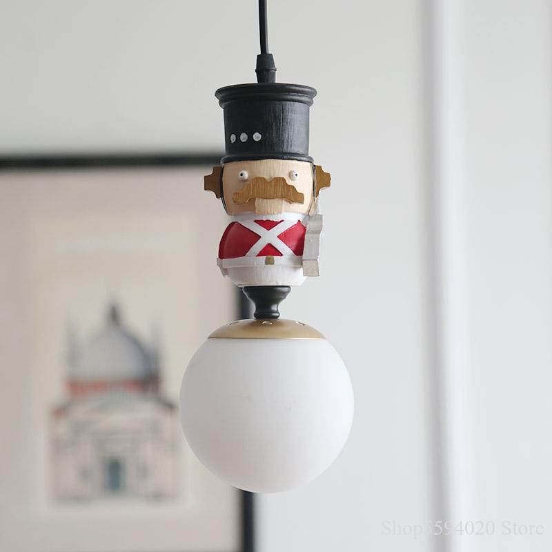 Military-Themed Pendant Lighting for Kids Room - Army Soldier Decor, Boys Bedroom Ceiling Light Fixture - Perfect for Nursery, Playroom & Themed Bedrooms