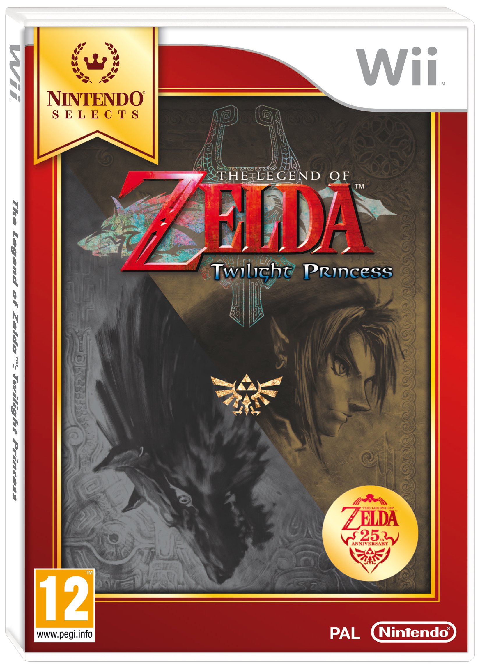 The Legend of Zelda: Twilight Princess - Nintendo Selects Edition | Action-Adventure Game for Wii & Wii U | Perfect for Fantasy RPG Fans & Nintendo Collectors