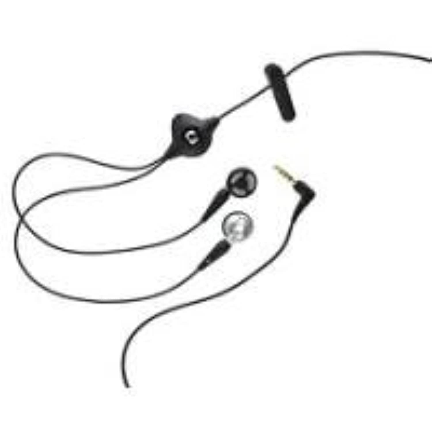 Original BlackBerry Wired Headset Compatible with BlackBerry 8100, 8350, 8800 - Noise Cancelling Headphones with Mic (Black) - Perfect for Office Calls, Online Meetings & Hands-Free Communication