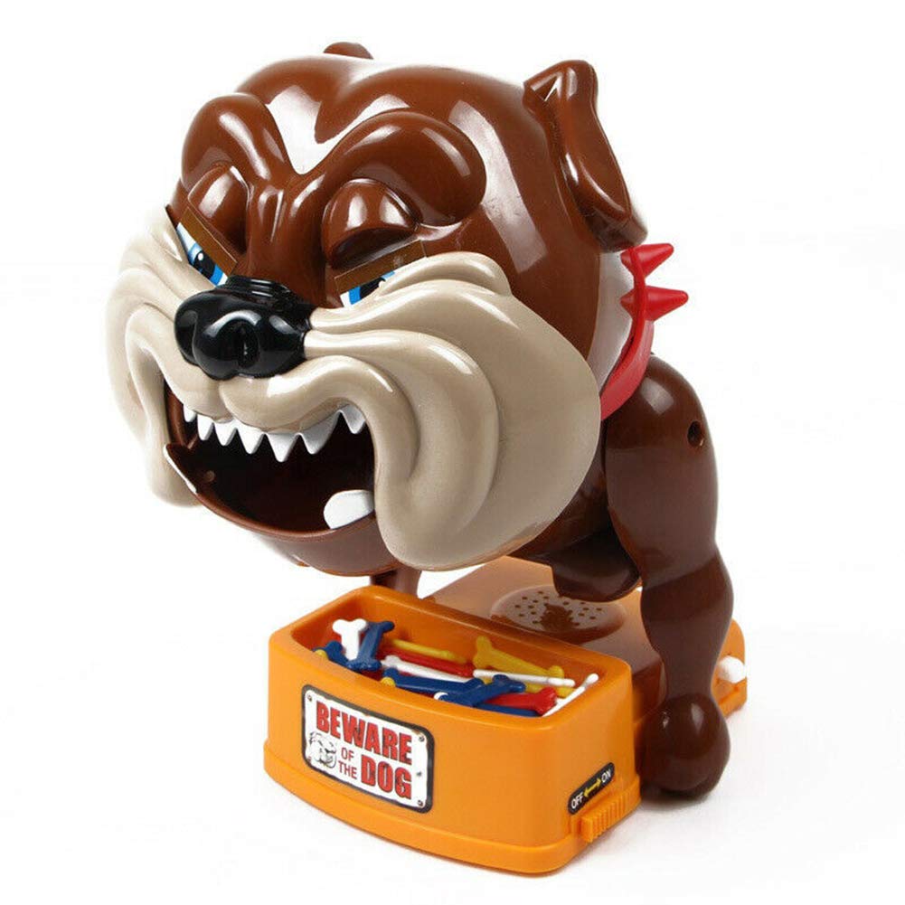 Meshin Bad Dogs Bite Game Toy - Interactive Electric Puppy Biting Toy for Kids, Fun Dentist Pretend Play & Party Game - Perfect for Birthday Parties, Classroom Rewards & Family Game Nights