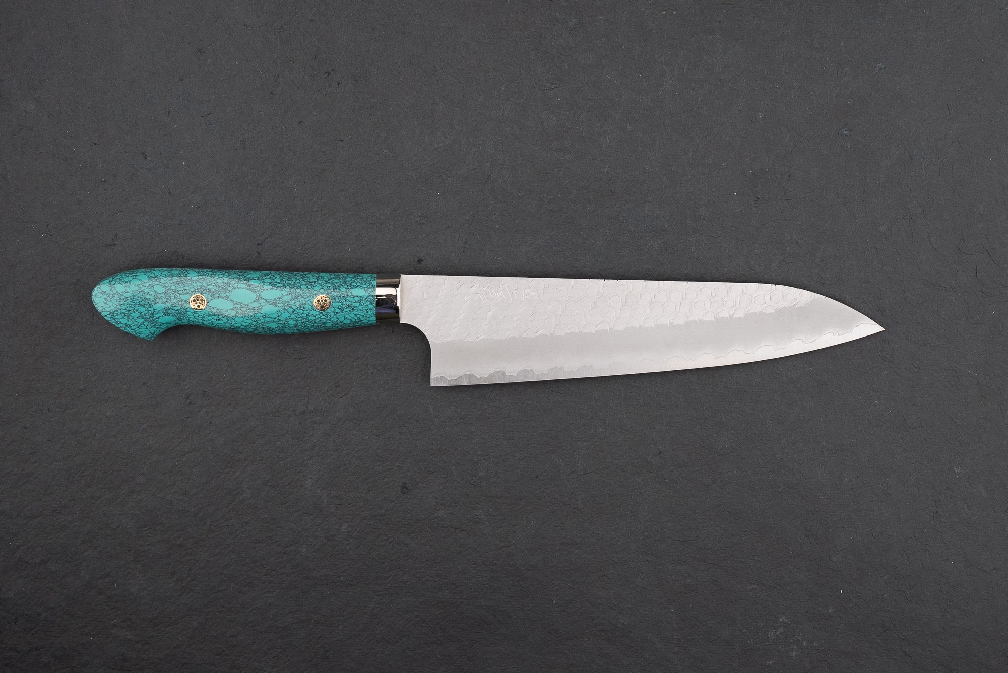 Nigara SG2 Migaki Tsuchime 210mm Japanese Gyuto Chef Knife - Premium Stainless Steel Kitchen Knife for Professional Chefs & Home Cooking, Perfect for Slicing, Dicing & Chopping Vegetables, Meat & Fish