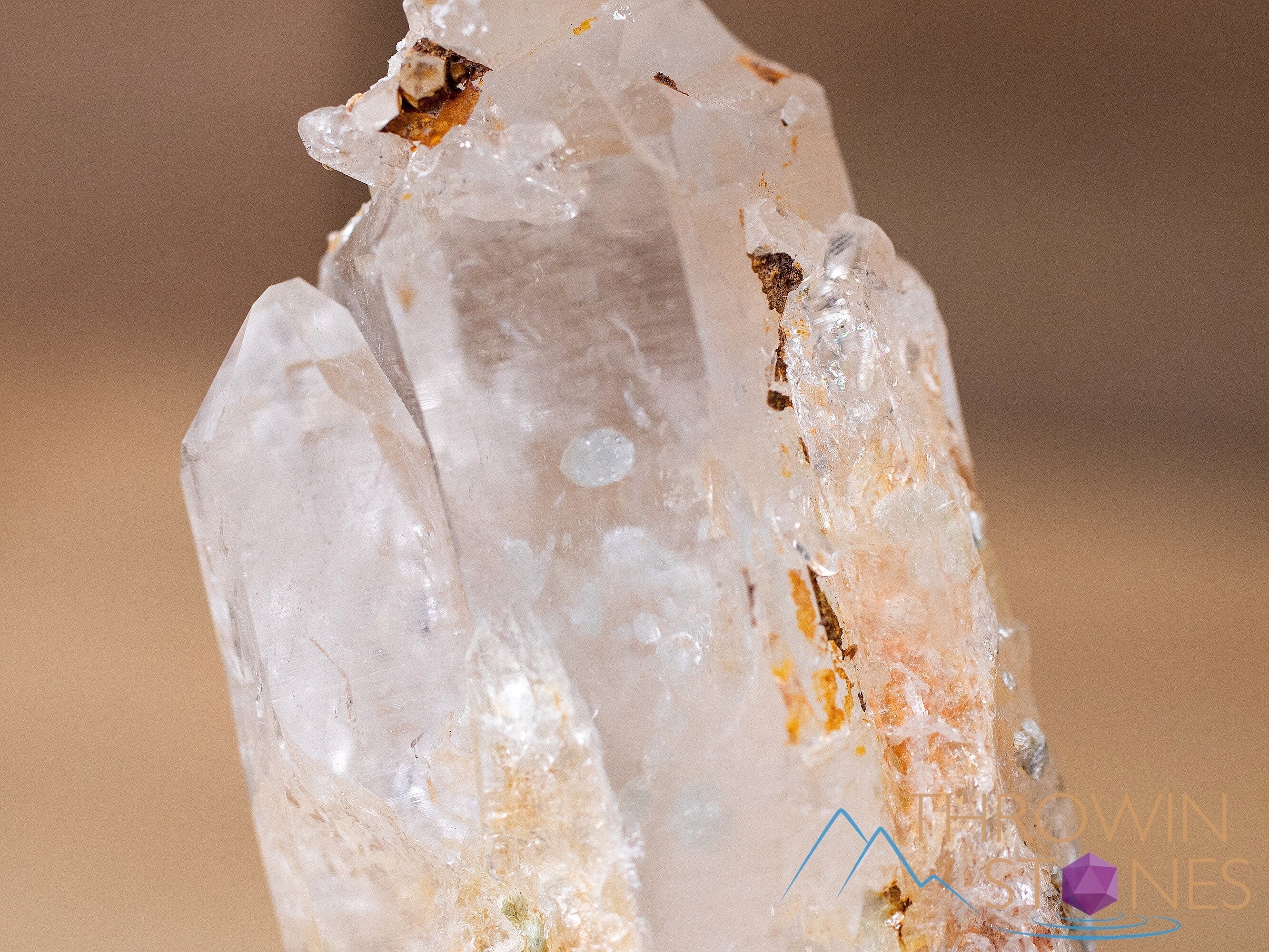 Natural COOKEITE in Clear QUARTZ Raw Crystal - Healing Stone for Home Decor, Housewarming Gift, and Spiritual Energy | Perfect for Meditation, Feng Shui, and Crystal Collection