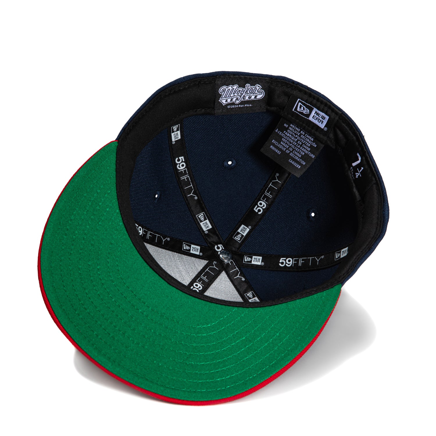 New Era 59Fifty MLB Wild Thing Snapback Baseball Cap - Navy Blue & Red Adjustable Hat for Men & Women | Game Day, Streetwear, Sports Fan Fashion Accessory