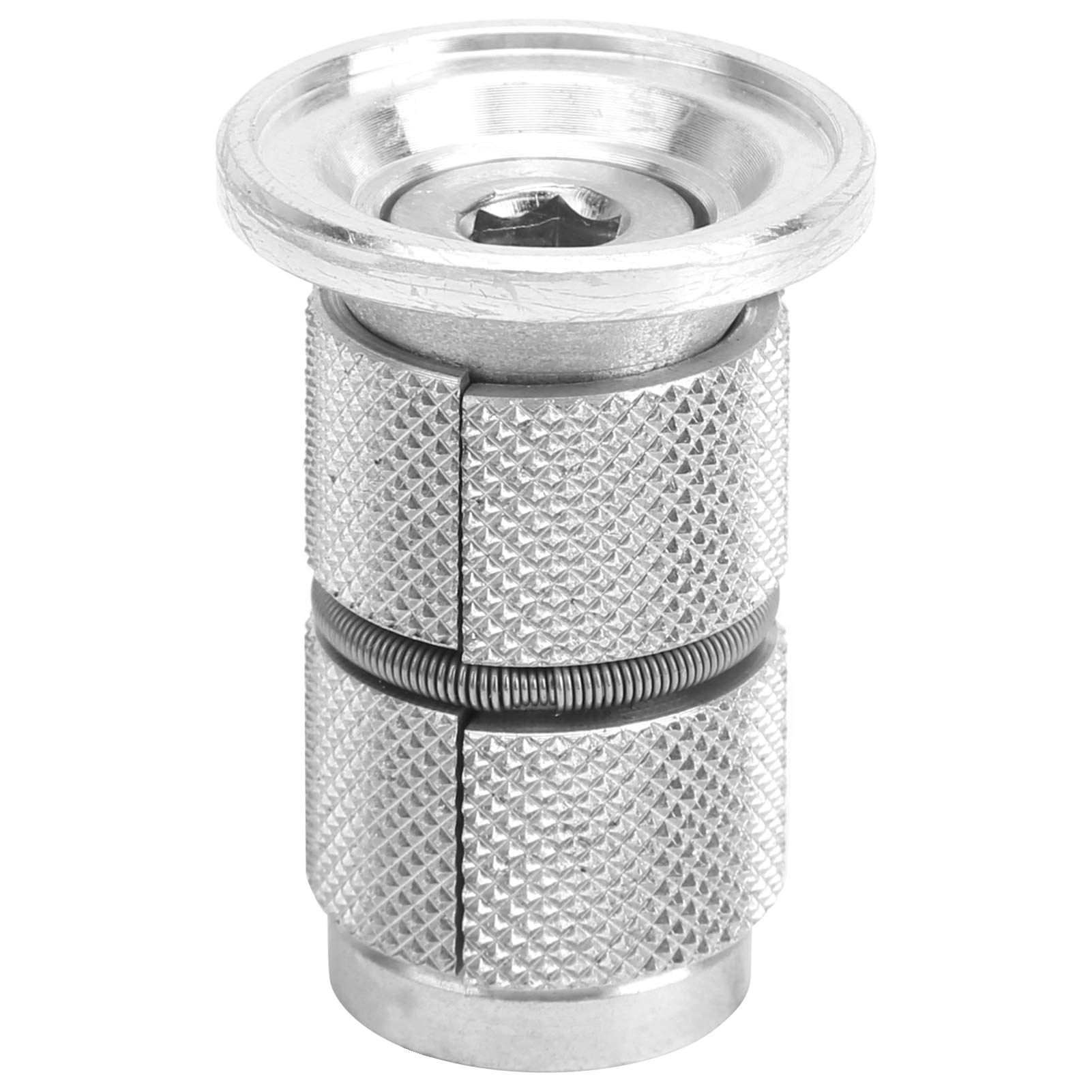 Aluminum Alloy Bike Expansion Screw - Mountain Bike Front Fork Standpipe Headset Top Cover | Durable MTB Accessory for Trail Riding & Bikepacking