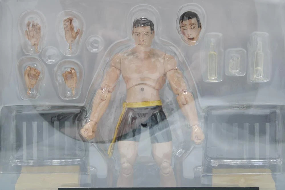 Jean Claude Van Damme Deluxe Action Figure - Collectible Martial Arts Movie Toy for Fans & Display - Perfect for Home Decor, Gifts, and Action Figure Collections
