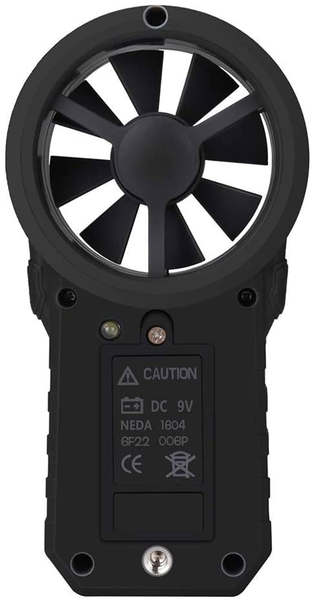 Portable Handheld Wind Speed & Chill Temperature Meter - Digital CFM Wind Gauge with LCD Backlight for Weather Monitoring | Perfect for Outdoor Activities, Sailing, Surfing, Fishing, and Scientific Data Collection