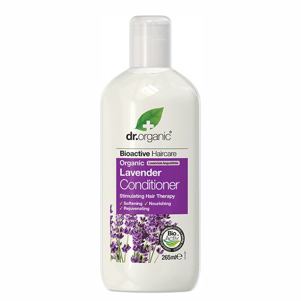 Dr Organic Lavender Conditioner for Dry & Damaged Hair - Natural & Organic Hair Care for Hydration & Repair | Perfect for Daily Use & Salon Treatments