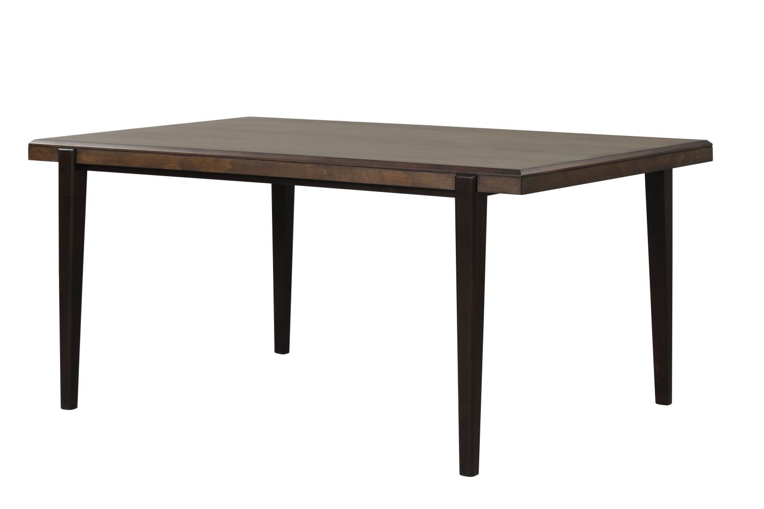 Arabella Dining Table - Black & Brown Wooden Dining Room Table for Kitchen, Dining Room, and Home Decor | Perfect for Family Gatherings & Dinner Parties