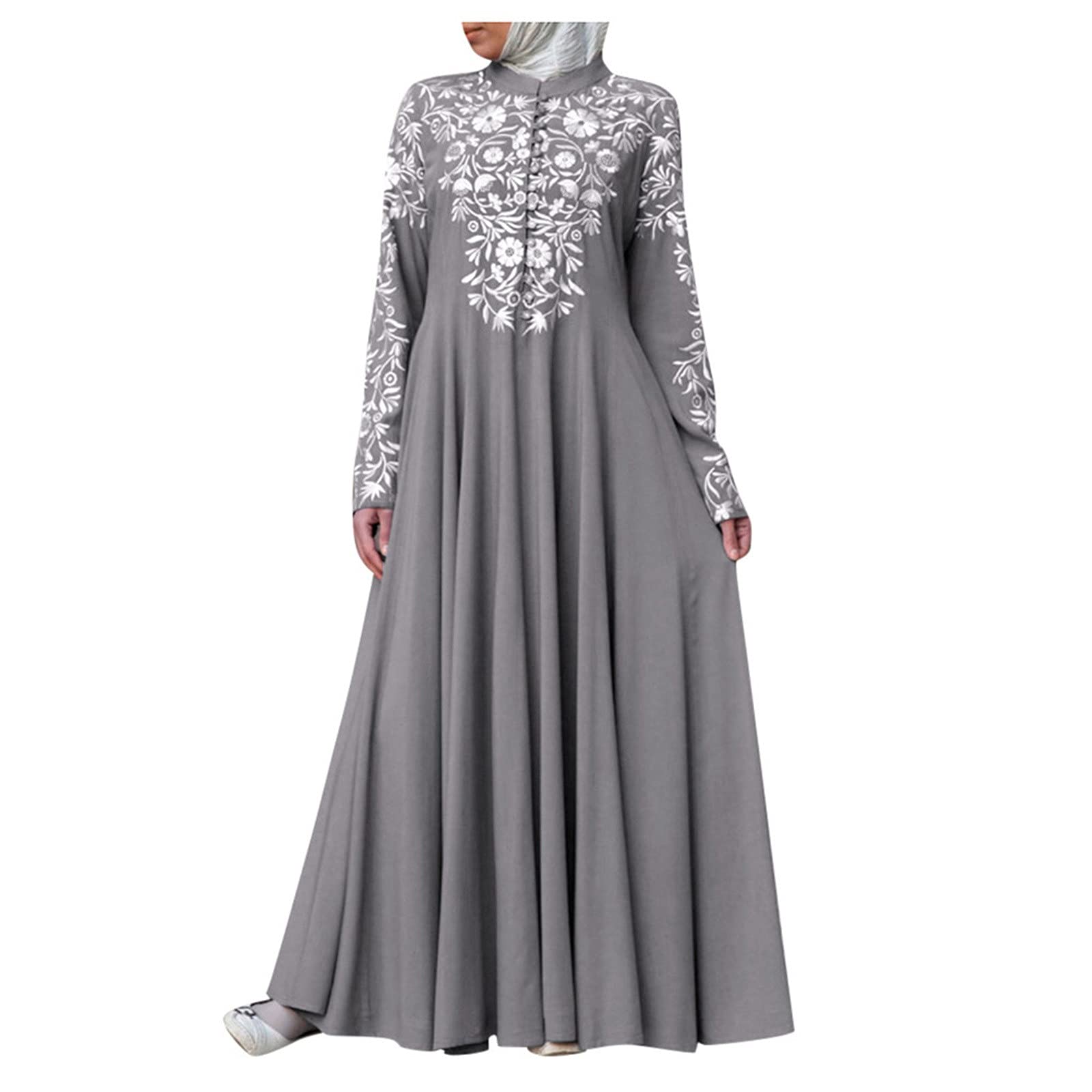 Elegant Muslim Abaya Dress for Women - Islamic Kaftan Jilbab with Lace Stitching, Maxi Length for Wedding Guest & Special Occasions | Modest Fashion 2022 Collection