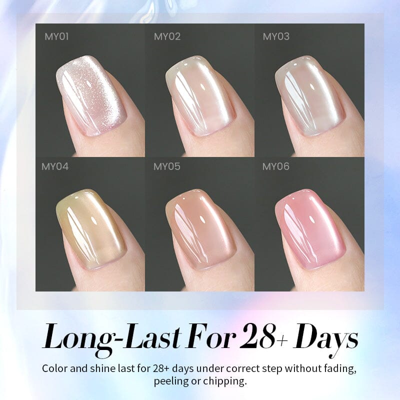 Water Light Cat Magnetic Gel Polish - First Love 10ml Nail Art Kit for Salon & Home Manicure - Perfect for Valentine's Day & Special Occasions