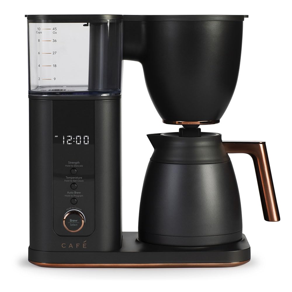 Premium 10-Cup WiFi Smart Coffee Maker with Thermal Carafe - SCA Certified Barista-Grade Drip Brewer, Voice Control & Smart Home Compatible - Perfect for Home Kitchen, Office & Entertaining Guests